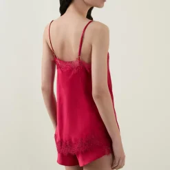 Sale Scarlett Lace Silk Camisole Women Sleepwear