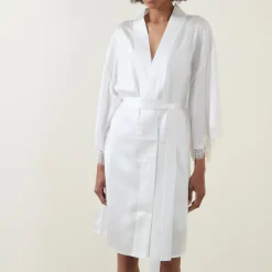 Scarlett Silk Robe Women Sleepwear