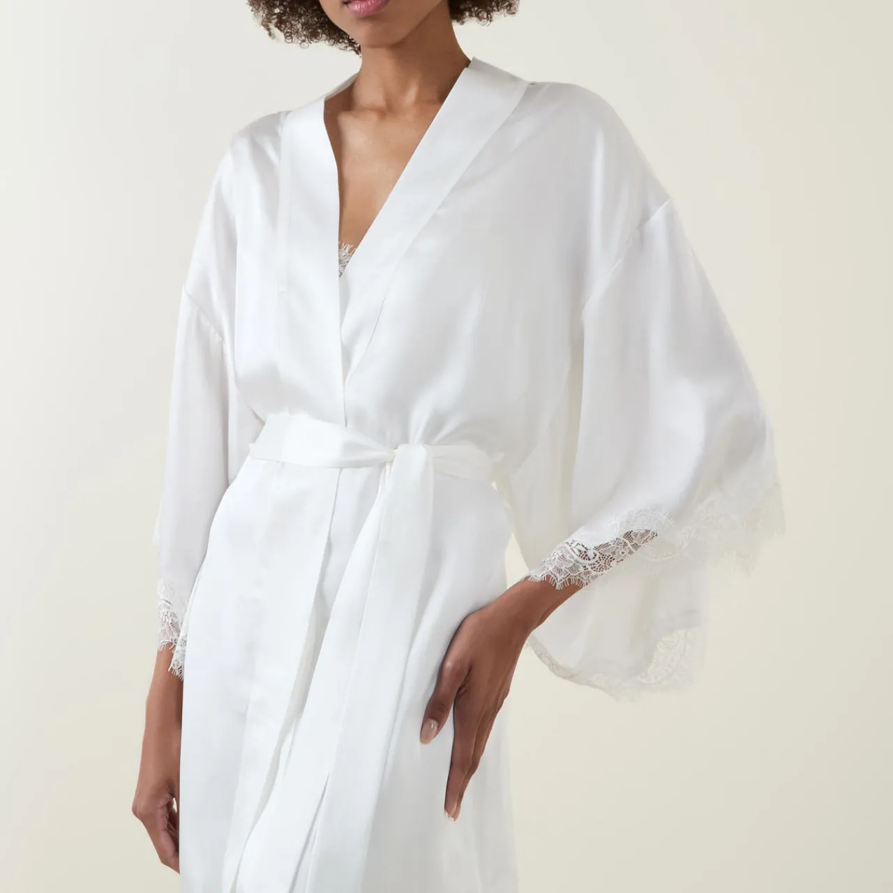 Scarlett Silk Robe Women Sleepwear
