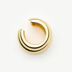Clearance Sculptural Chubby Double Ear Cuff Earring Women Earrings