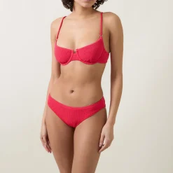 Sale Sea Dive Under-Wired Textured Bikini Top Women Swimwear & Beachwear