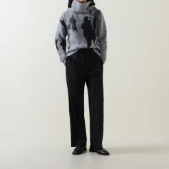 Online Seam Straight Leg Trousers Women Trousers & Shorts