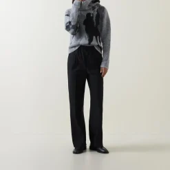 Online Seam Straight Leg Trousers Women Trousers & Shorts