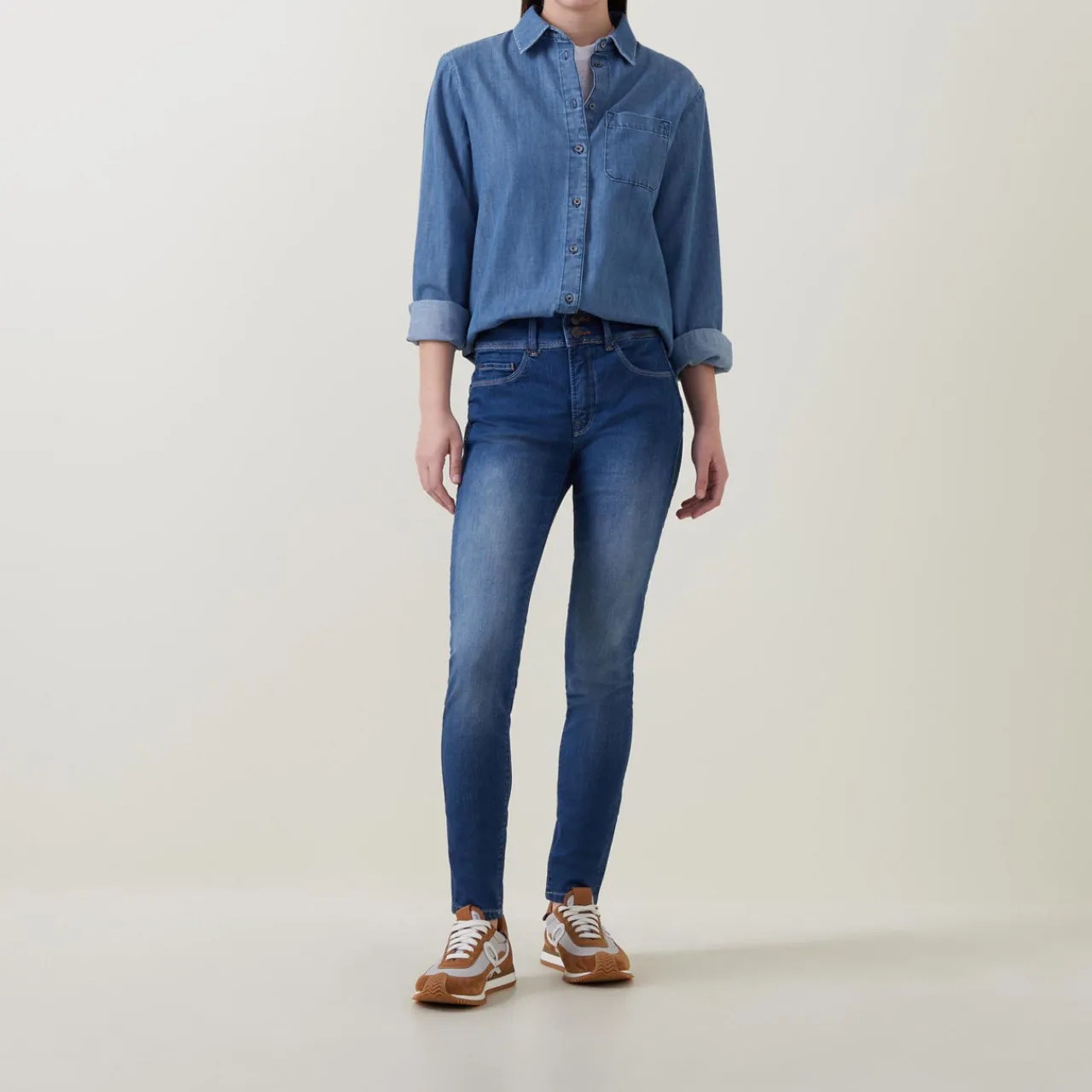 New Secret Skinny High-Rise Jeans Women Denim