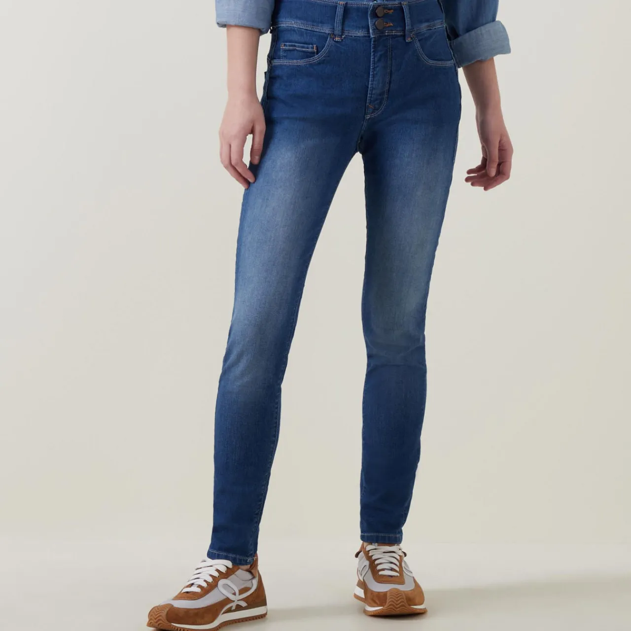 New Secret Skinny High-Rise Jeans Women Denim
