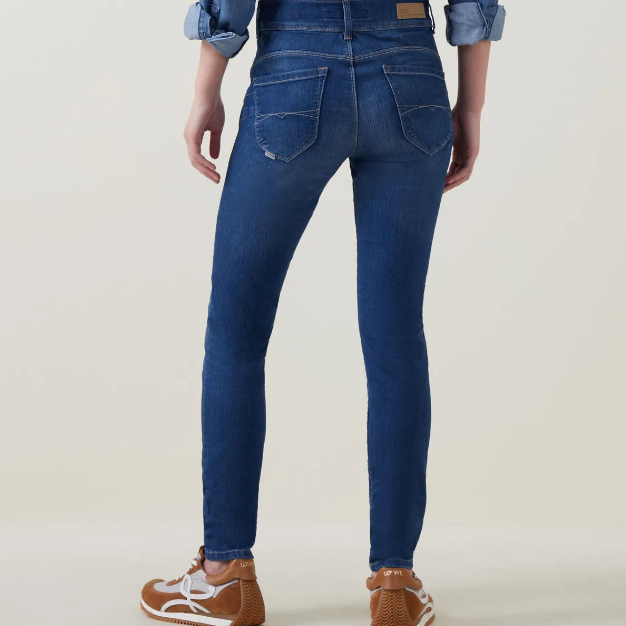 New Secret Skinny High-Rise Jeans Women Denim
