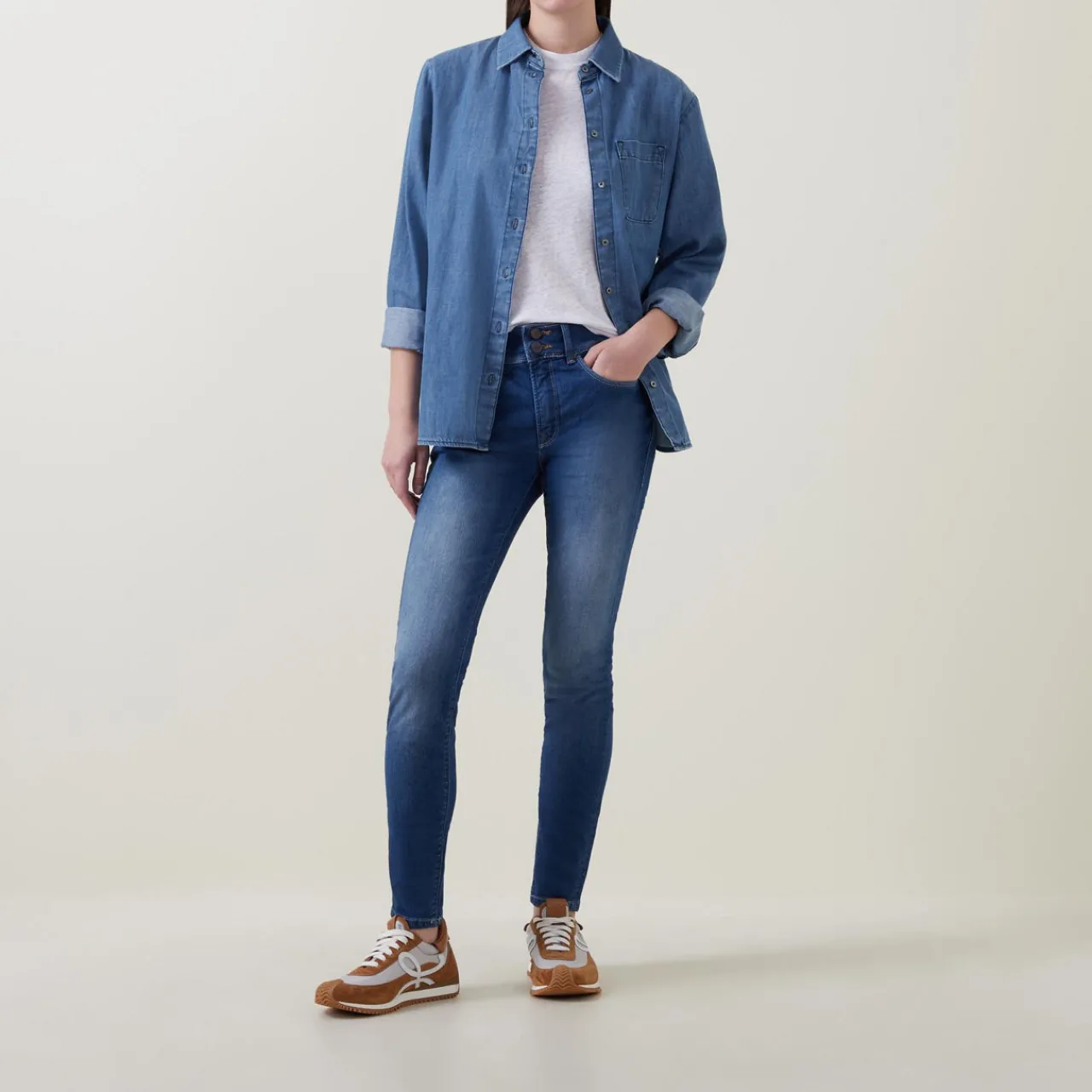 New Secret Skinny High-Rise Jeans Women Denim