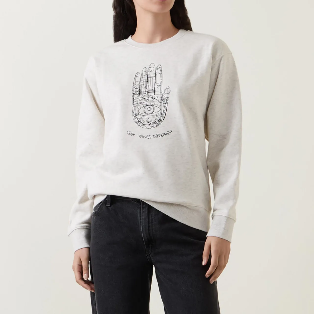 Sale See Things Different Graphic Sweatshirt Women Sweatshirts & Hoodies