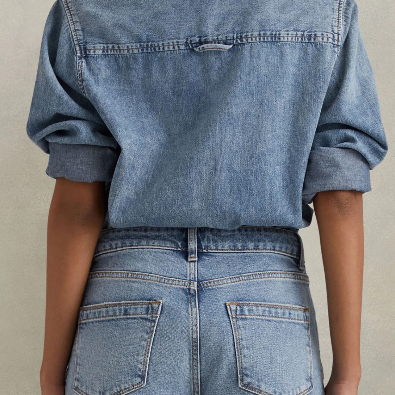 Discount Selin Mid-Rise Straight Leg Jeans Women Denim