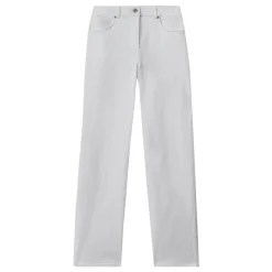 Hot Selin Mid-Rise Straight-Leg Jeans Women Denim