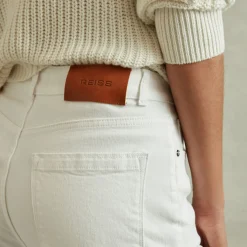 Hot Selin Mid-Rise Straight-Leg Jeans Women Denim