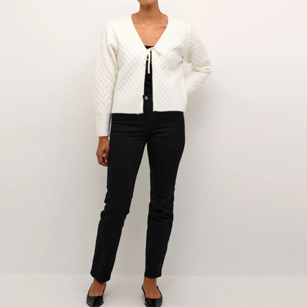 Sale Selma Diamond Knit Cardigan Women Sweaters & Cardigans