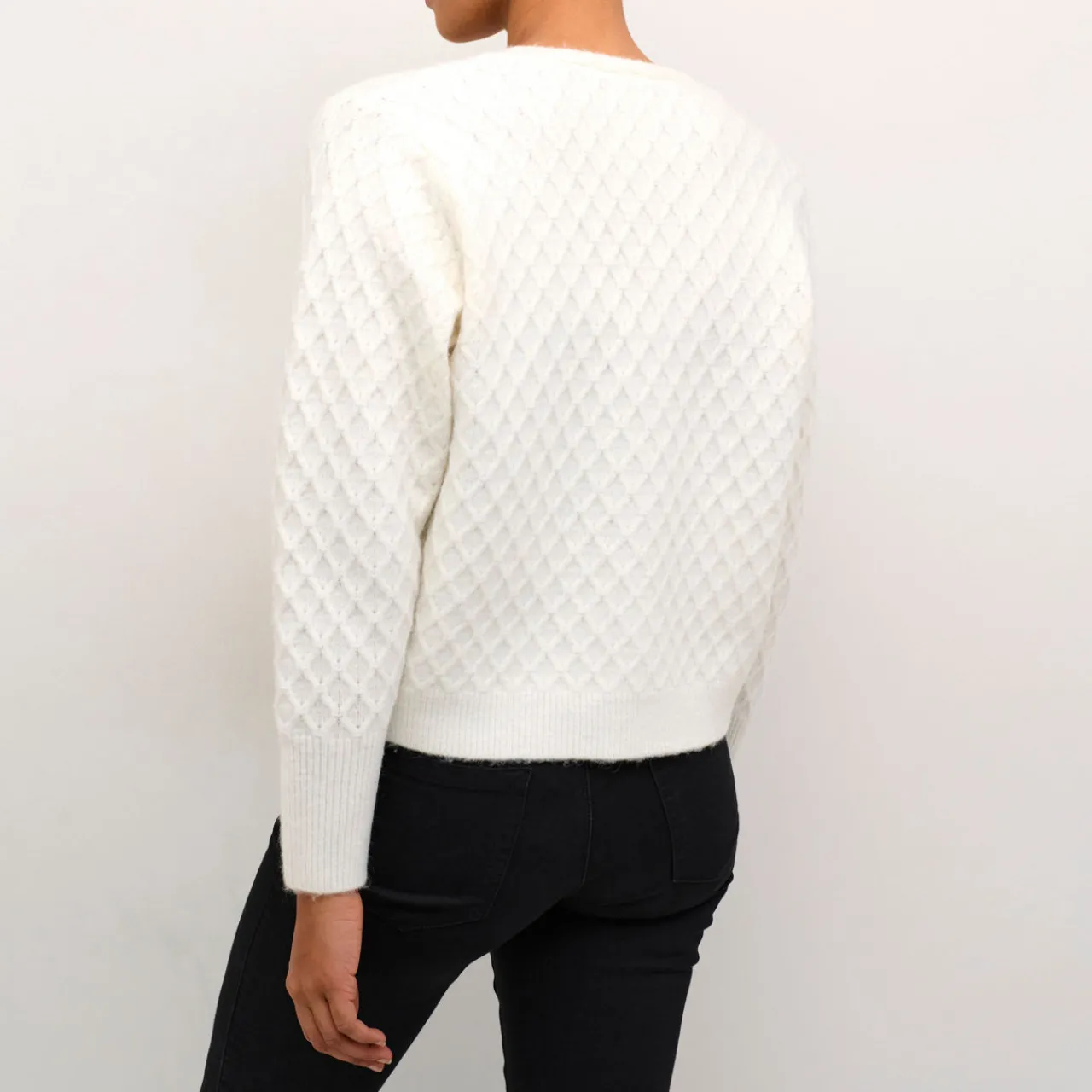 Sale Selma Diamond Knit Cardigan Women Sweaters & Cardigans