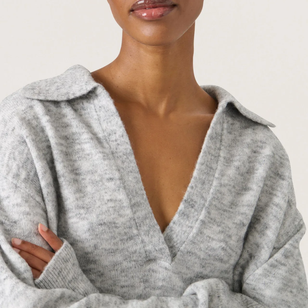 New Selta Polo Sweater Women Sweaters & Cardigans