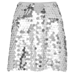 Discount Sequin Disc Mini Skirt Women Skirts