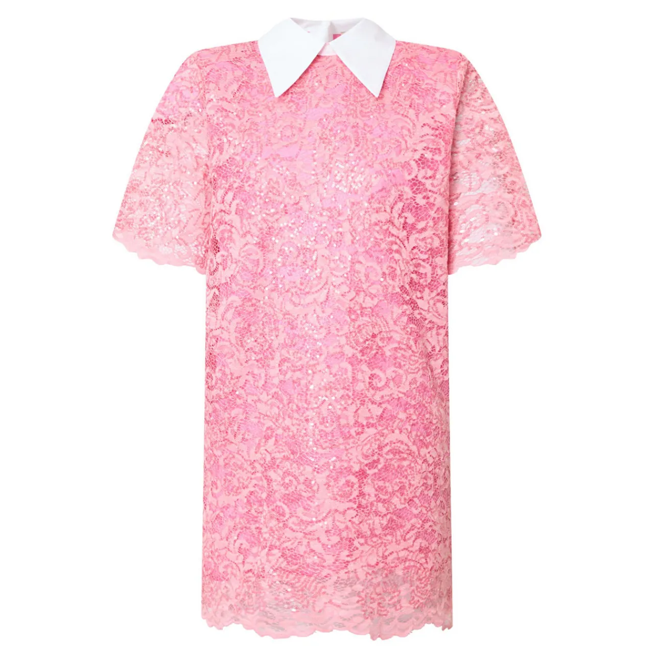 Sequin Mini Shirt Dress Women Dresses