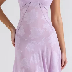 Clearance Seren Floral Lace Flared Dress Women Dresses