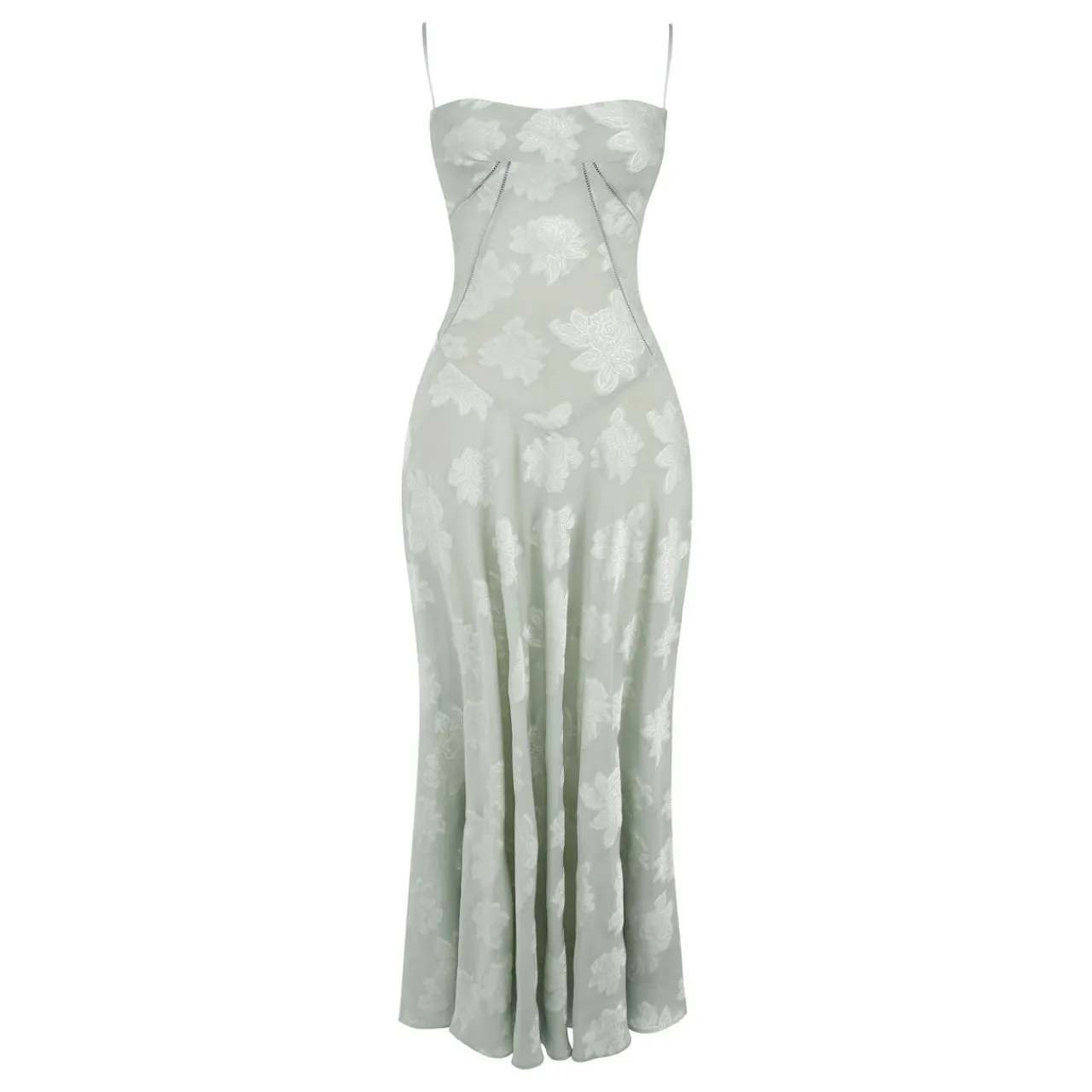 Sale Seren Floral Lace Flared Dress Women Dresses