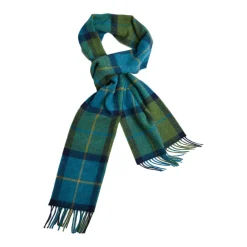 Hot Shannon Check Lambswool Scarf Women Scarves