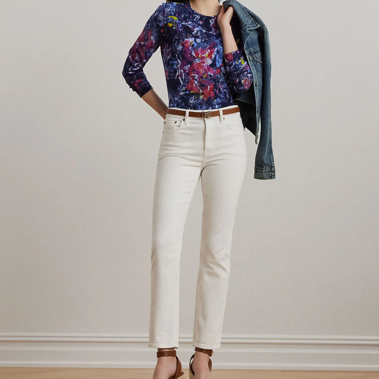 Discount Shavonne Floral Sweater Women Sweaters & Cardigans