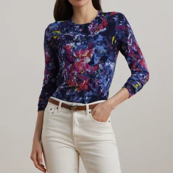 Discount Shavonne Floral Sweater Women Sweaters & Cardigans