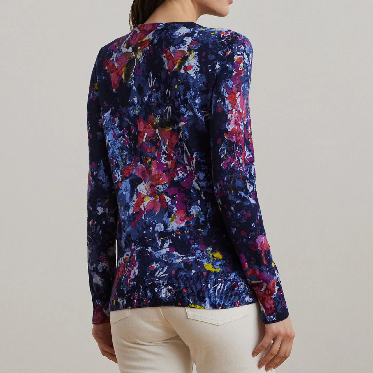 Discount Shavonne Floral Sweater Women Sweaters & Cardigans