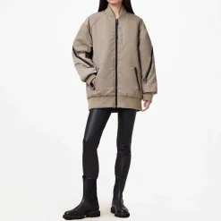 Discount Shazna Oversized Bomber Jacket Women Coats & Jackets