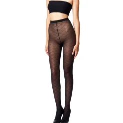 Online Sheer Pattern Tights Women Hosiery