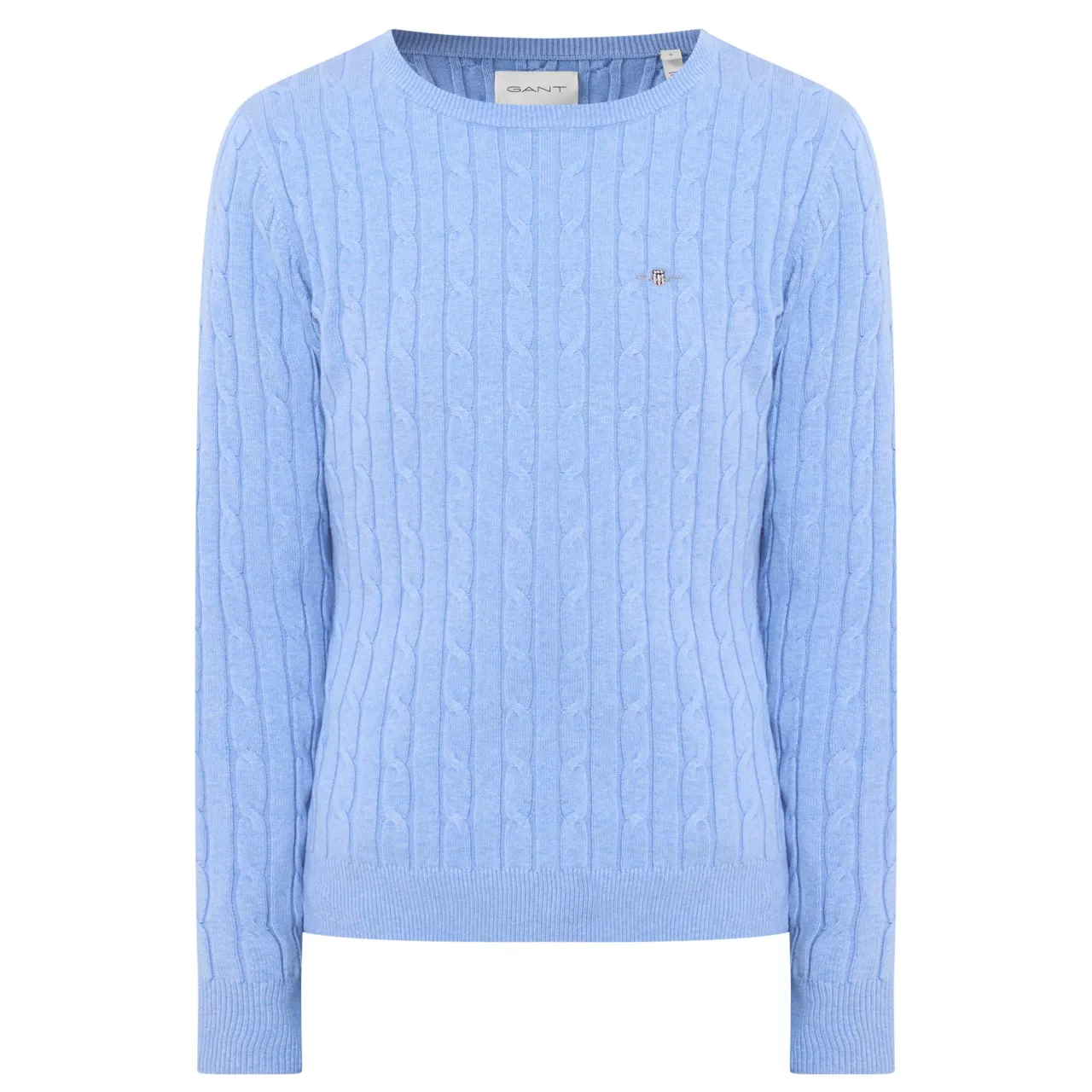 New Shield Logo Cable Knit Sweater Women Sweaters & Cardigans