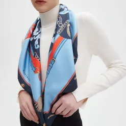 New Shield Silk Scarf Women Scarves
