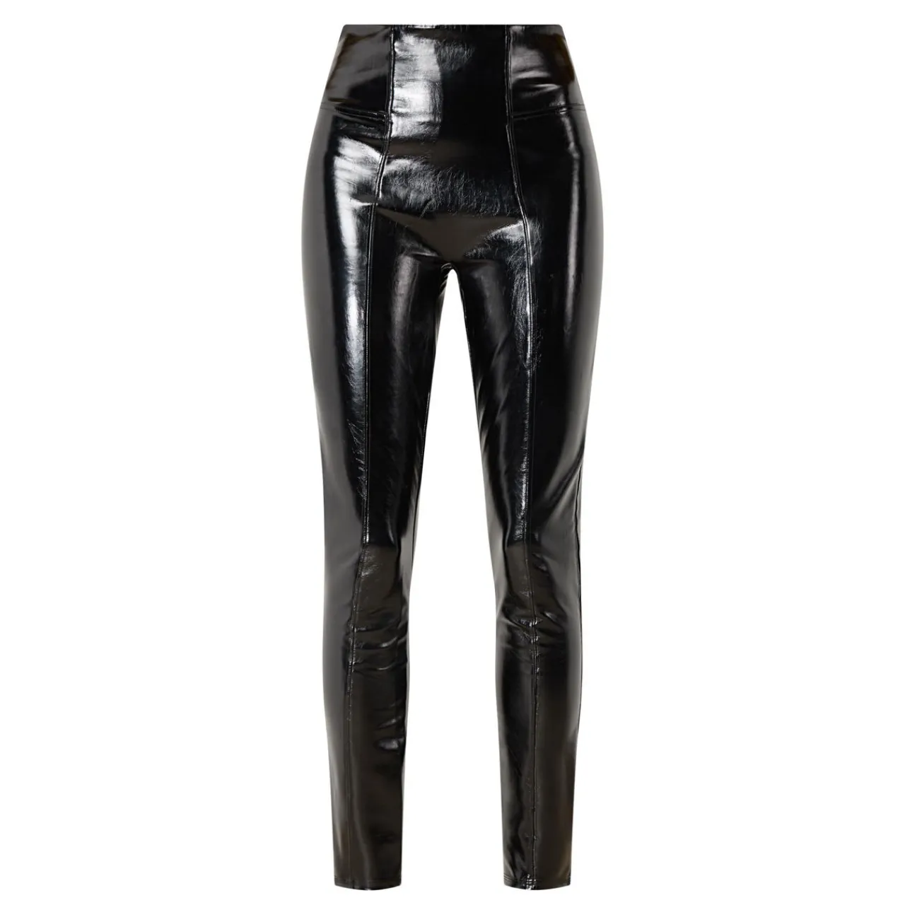 Best Shiny Faux Patent Leggings Women Activewear|Leggings
