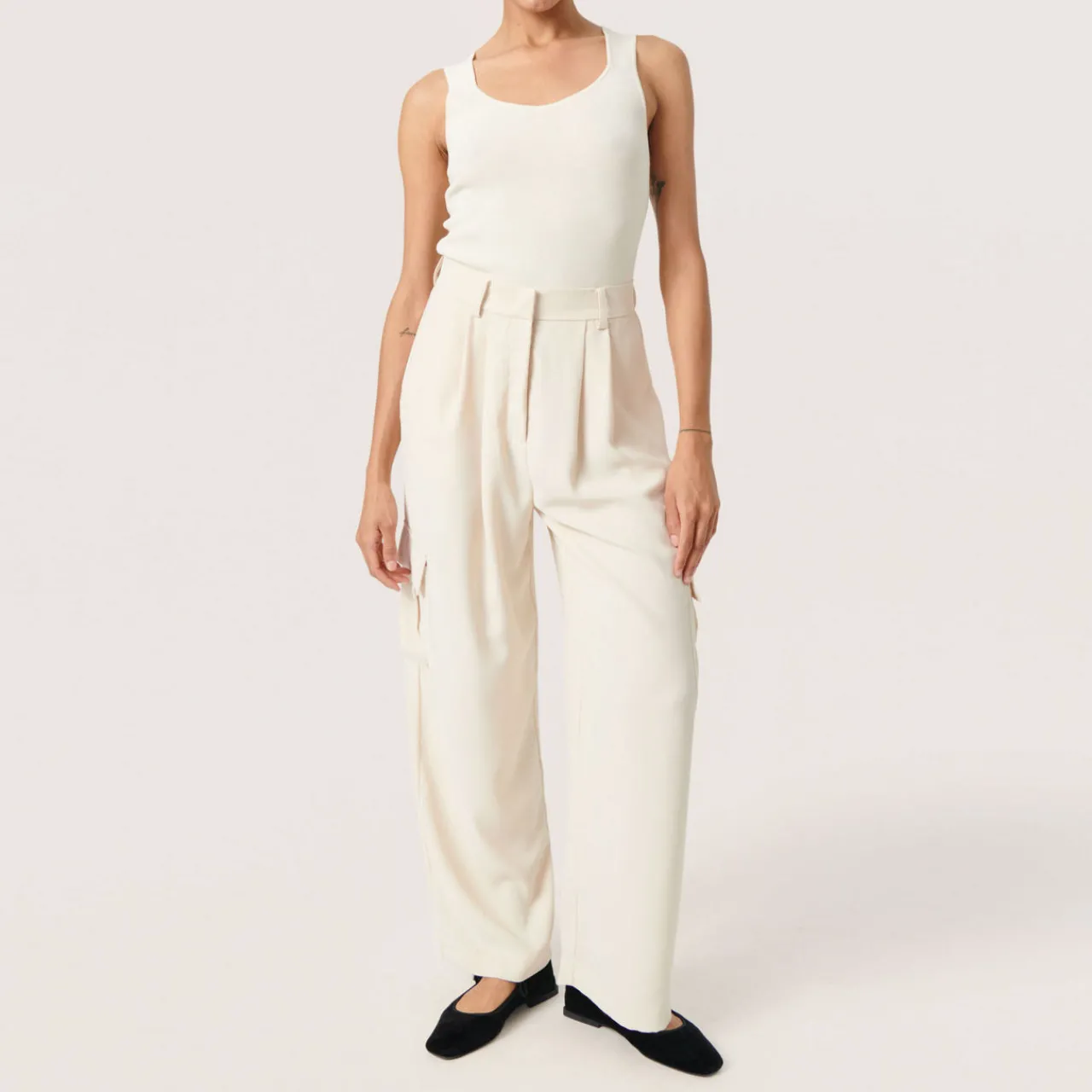 Clearance Shirley Cargo Wide Leg Trousers Women Trousers & Shorts