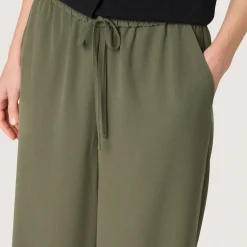 New Shirley Drawstring Wide Leg Trousers Women Trousers & Shorts