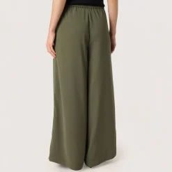 New Shirley Drawstring Wide Leg Trousers Women Trousers & Shorts
