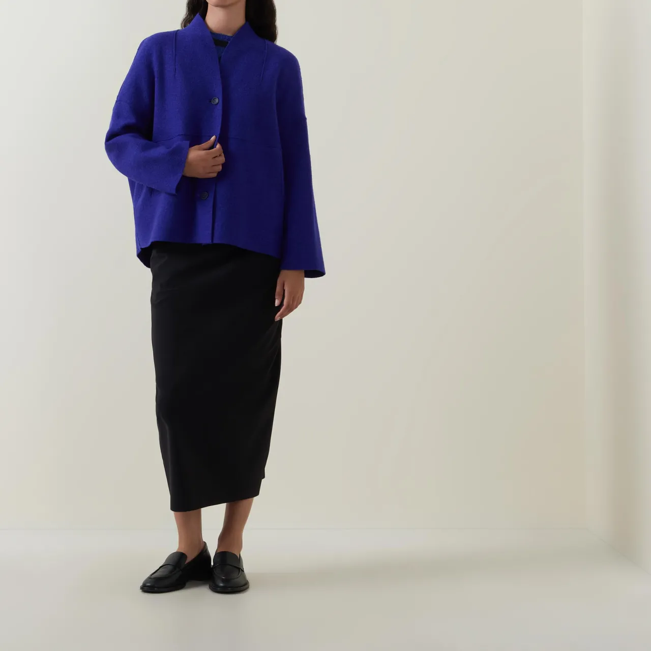 Outlet Short Peacoat Women Coats & Jackets