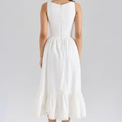 Discount Sienna Bow Lace Up Dress Women Dresses