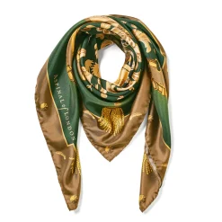 Clearance Signature Shield Silk Scarf Women Scarves