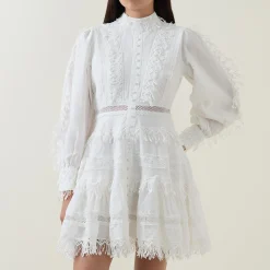 New Silja Tassel Detail Mini Shirt Dress Women Dresses