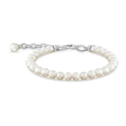 New Silver Pearls Bracelet Women Bracelets