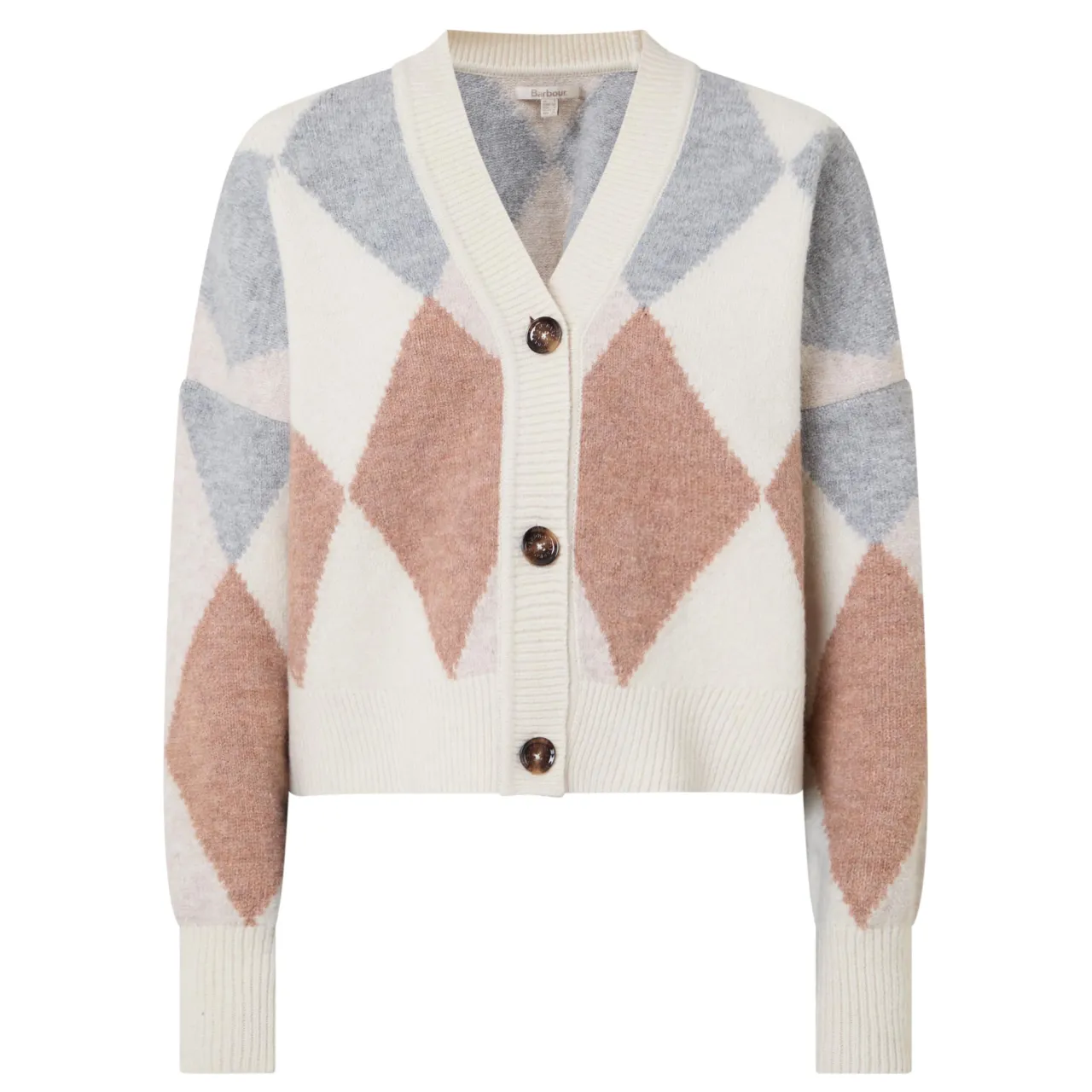 New Silvia Diamond Jacquard Cardigan Women Sweaters & Cardigans