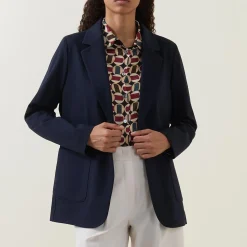 Hot Single Breasted Blazer Women Coats & Jackets