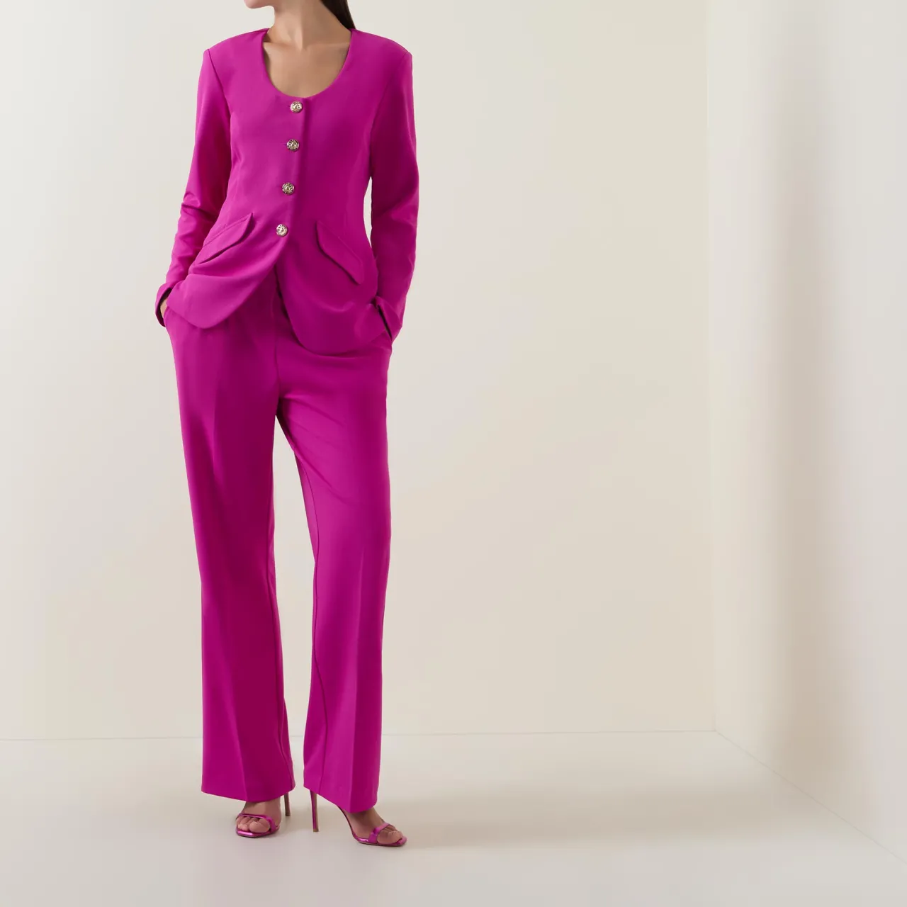 Outlet Single Breasted Jacket Women Coats & Jackets