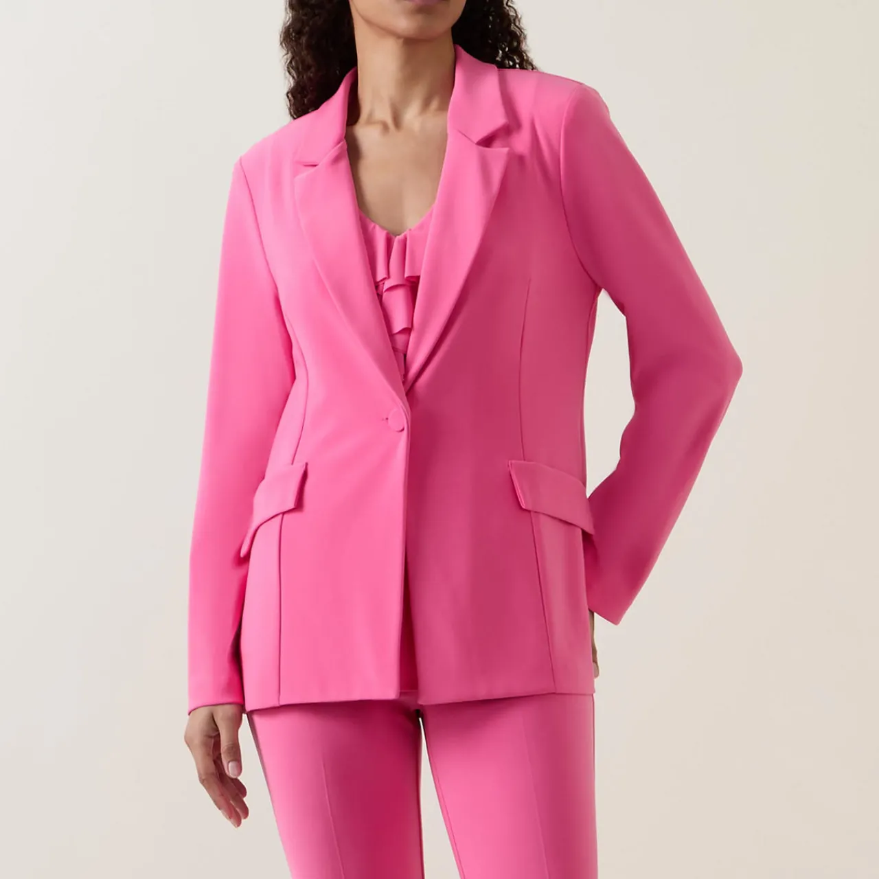 Single-Breasted Blazer Women Coats & Jackets