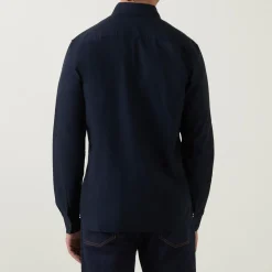 Clearance Single-Cuff Oxford Shirt Women Tops