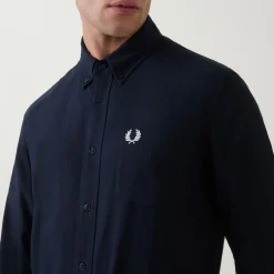 Clearance Single-Cuff Oxford Shirt Women Tops