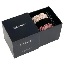 New Six-Pack Skinny Silk Scrunchies Women Hair Accessories