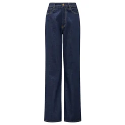 Outlet Sky High-Rise Straight Leg Jeans Women Denim