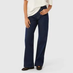 Outlet Sky High-Rise Straight Leg Jeans Women Denim