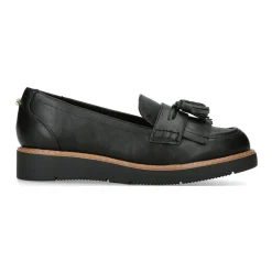 Hot Sky Tassel-Detail Platform Loafers Women Loafers