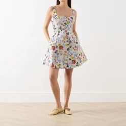 Online Skyfall Floral Mini Dress Women Dresses